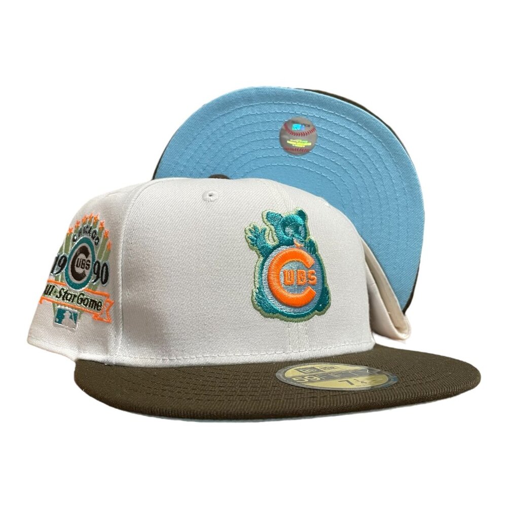 New Era Chicago Cubs Digital Haven 59FIFTY Fitted Hat Cap 1990 ASG Patch